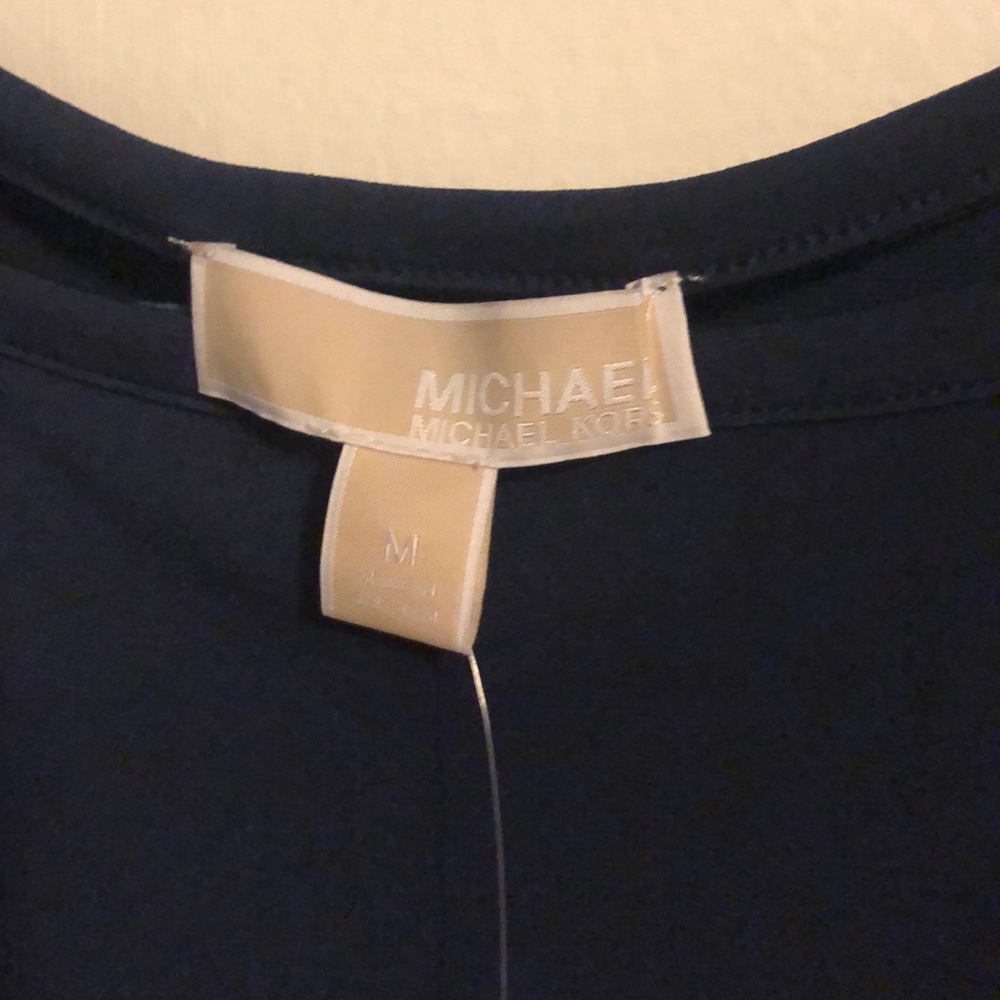 Micheal Kors Classic Navy Blue Dress. - Picture 3 of 5